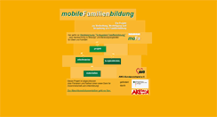 Desktop Screenshot of mobile-familienbildung.de