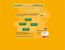 Tablet Screenshot of mobile-familienbildung.de